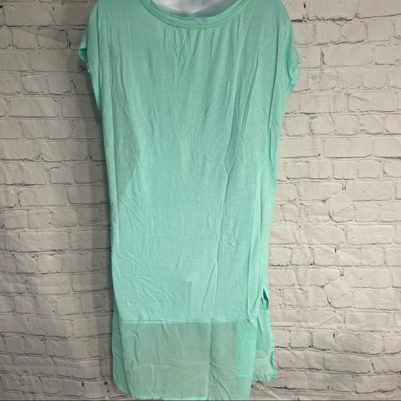 Seafoam Green Blouse Large - Picture 4 of 8